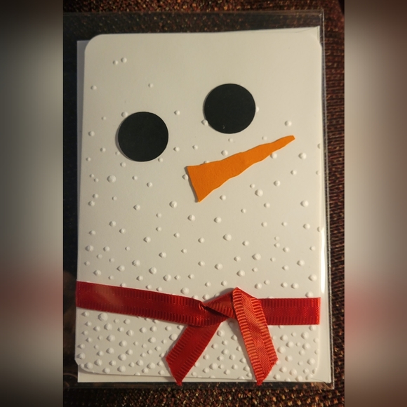 12 Card Set - 10 Hand Crafted Winter Holiday Cards and 2 Gift card Holders - Picture 2 of 2